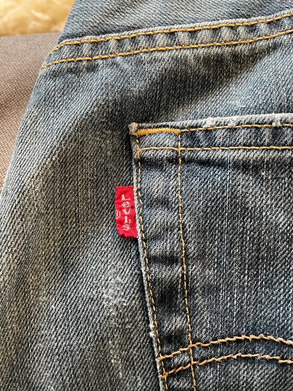 리바이스501 데님 팬츠 상품이미지4