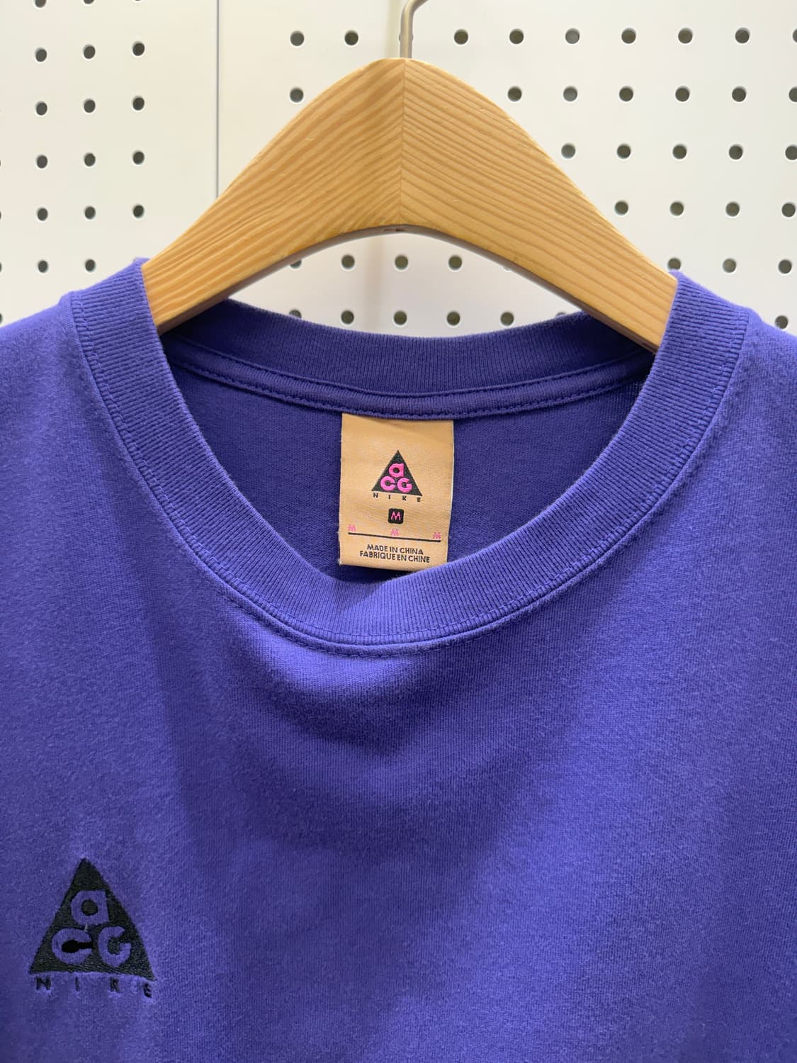 나이키 ACG 로고 반팔 티셔츠 퍼플 U485 상품이미지4