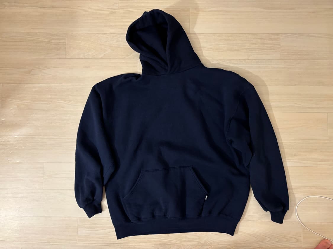 러셀 90s 네이비후드 made in usa 상품이미지1