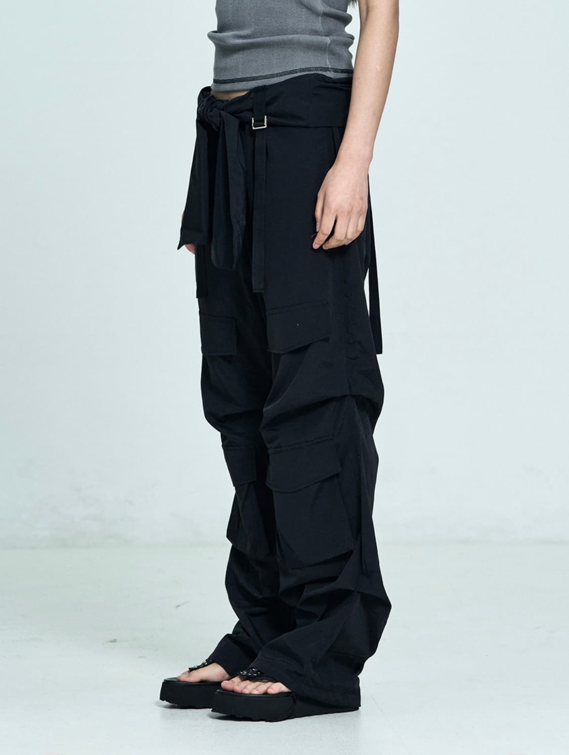 셋업이엑스이 waist roll down cargo pants 상품이미지2