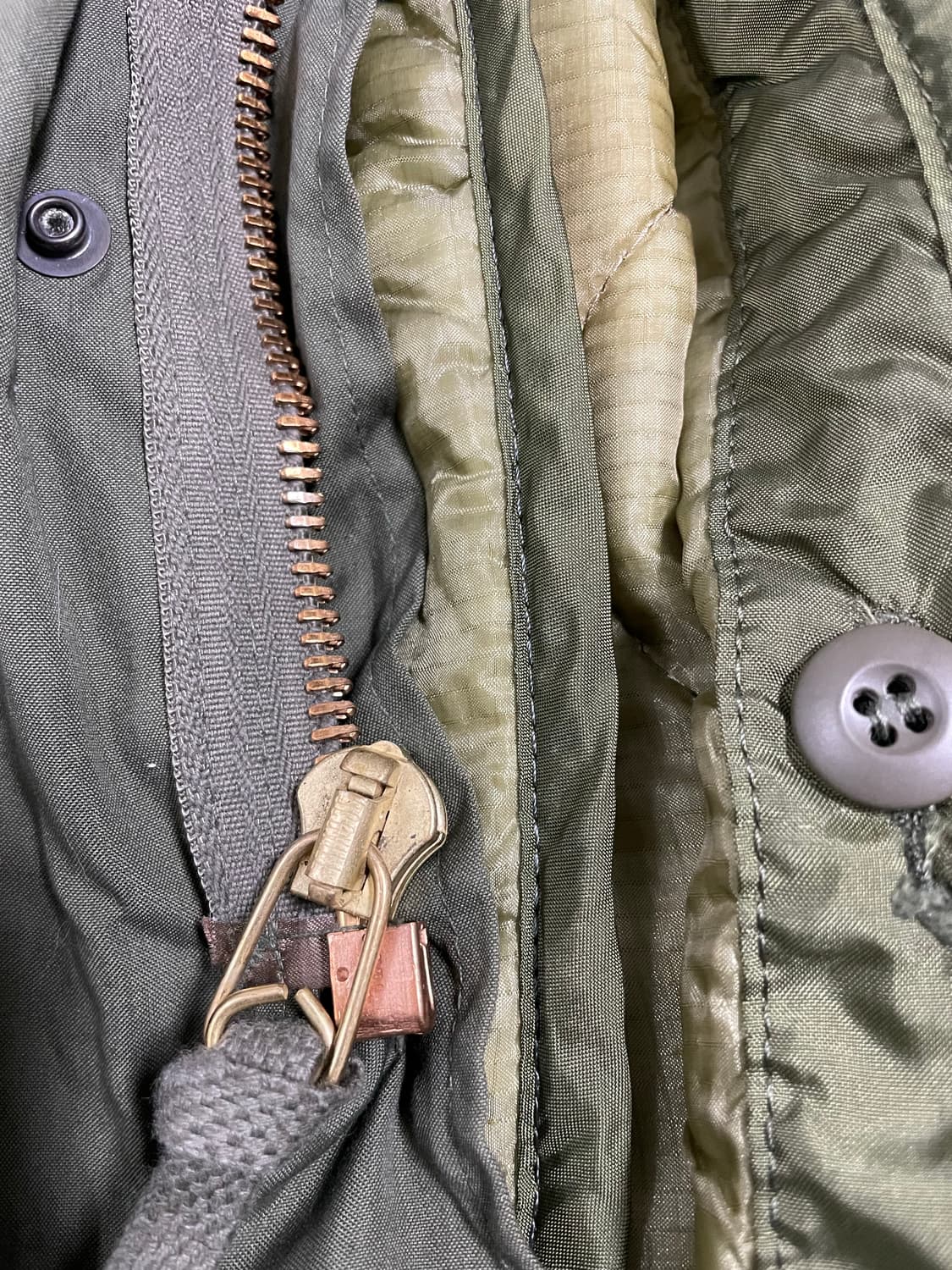 미사용 m65 피쉬테일 og  라지 라이너 포함 새상품 데드스탁 상품이미지7