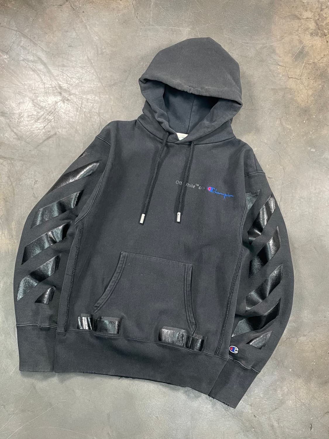 오프화이트 X 챔피온 스웻후드 상품이미지6