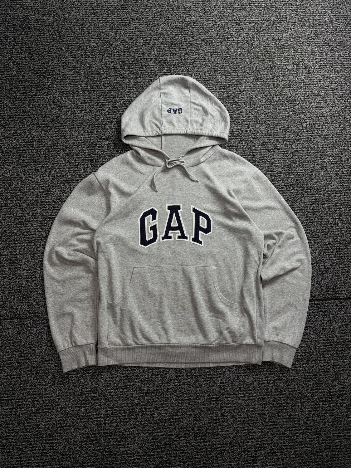 갭 빅로고 미니멀 박시핏 후드 티셔츠 1444 상품이미지2