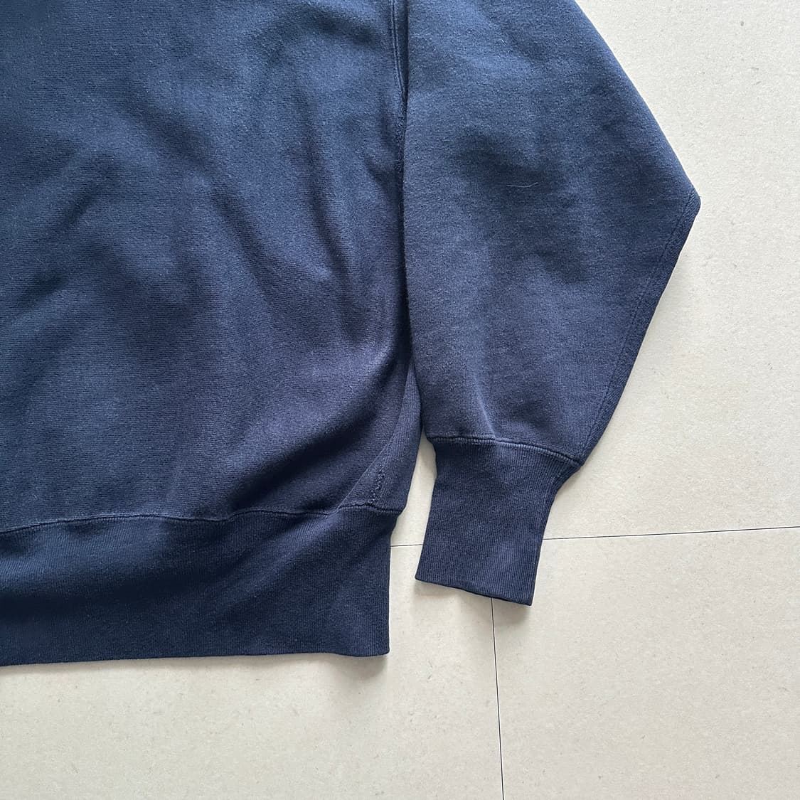 90s 챔피온 리버스위브 네이비 후드티 (M) MADE IN USA 상품이미지8