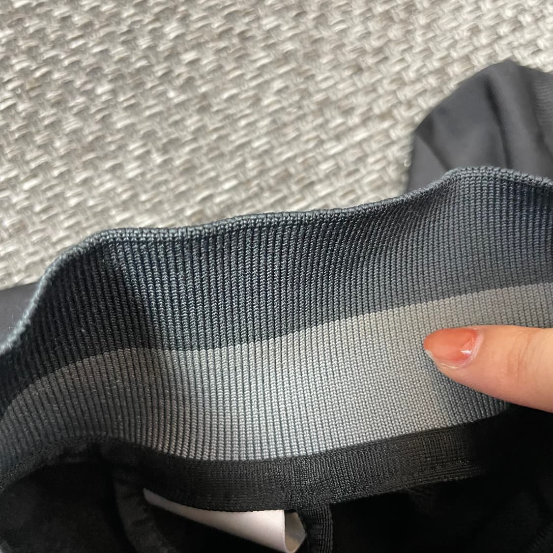 아디다스 사이드 삼선 블랙 그레이 95 상품이미지8