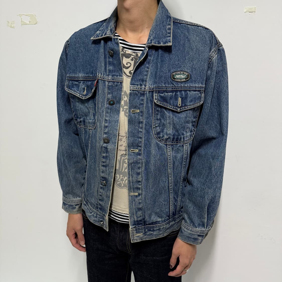 산토스 미제 데님자켓  상품이미지3