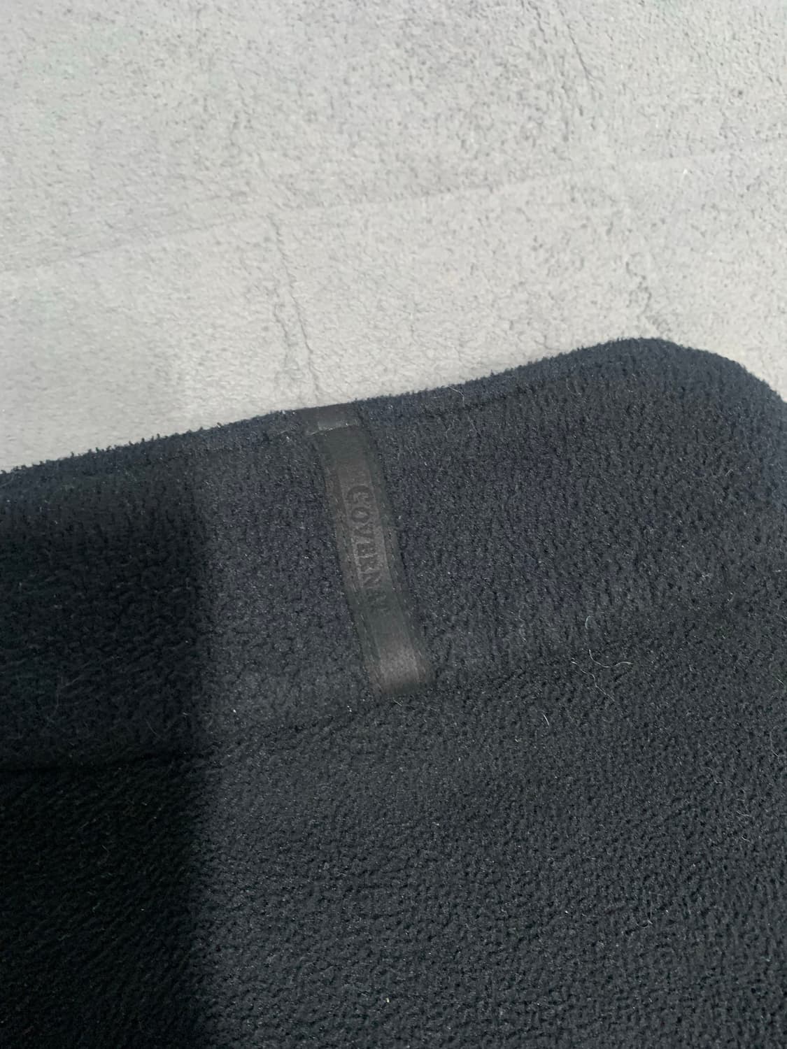 커버낫 플리스 집업 블랙 S 상품이미지6