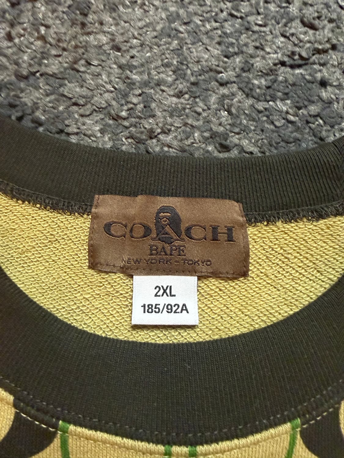 (XXL) 베이프 X 코치 크루넥 맨투맨 상품이미지3