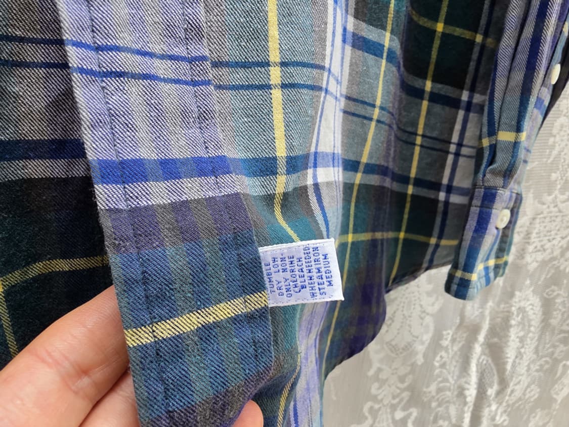 90s 폴로 랄프로렌 체크 셔츠 상품이미지4