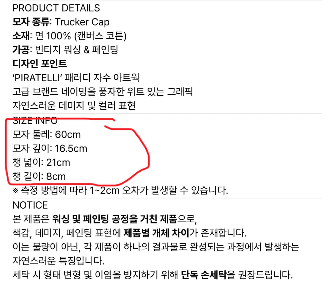 [새제품] RAR PRTL 페인티드 빈티지 트러커 캡_더스티블루 상품이미지6