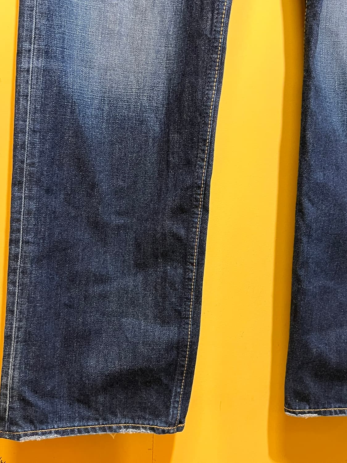 [31] 리바이스 Lot 703 일본 내수 가죽 패치 인디고 데님 상품이미지4
