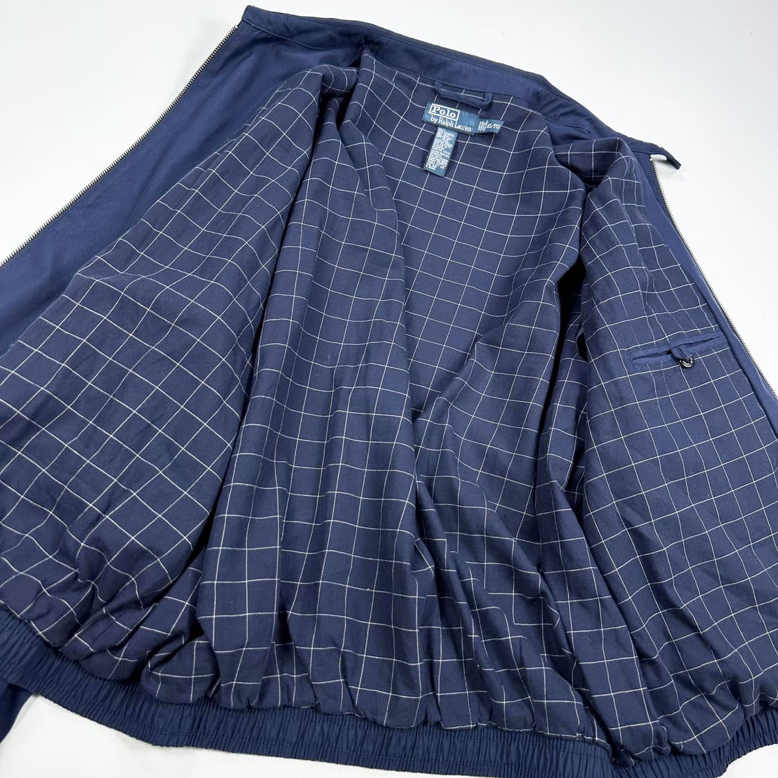 폴로 랄프로렌 클래식 바라쿠다 블루종 자켓 네이비 XL 상품이미지6