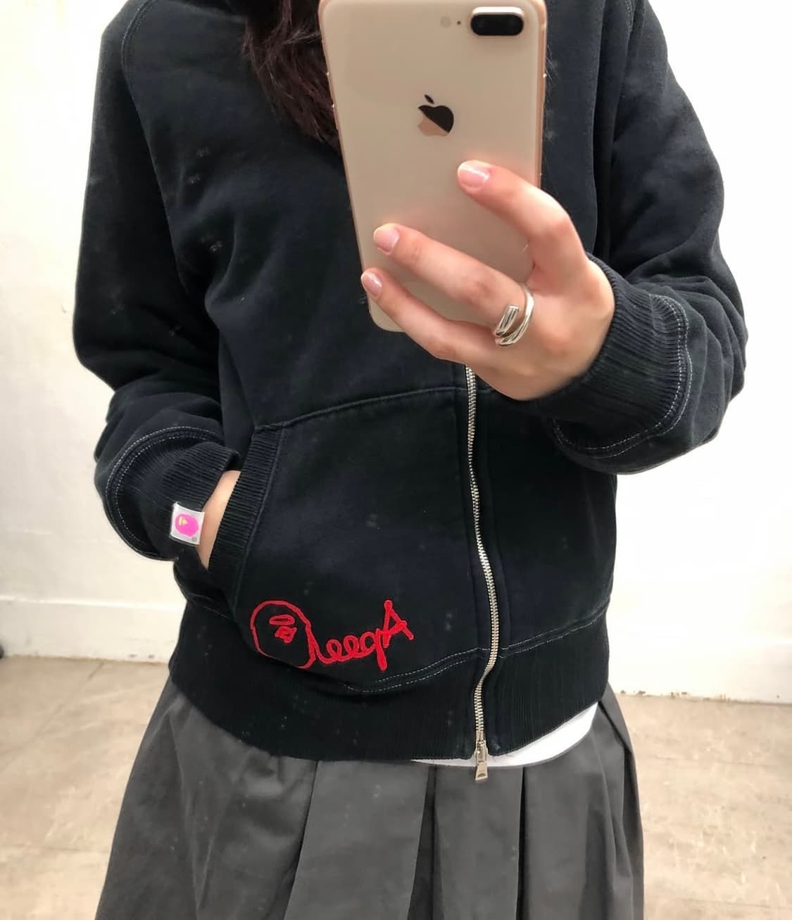 베이프 후드 집업 상품이미지3