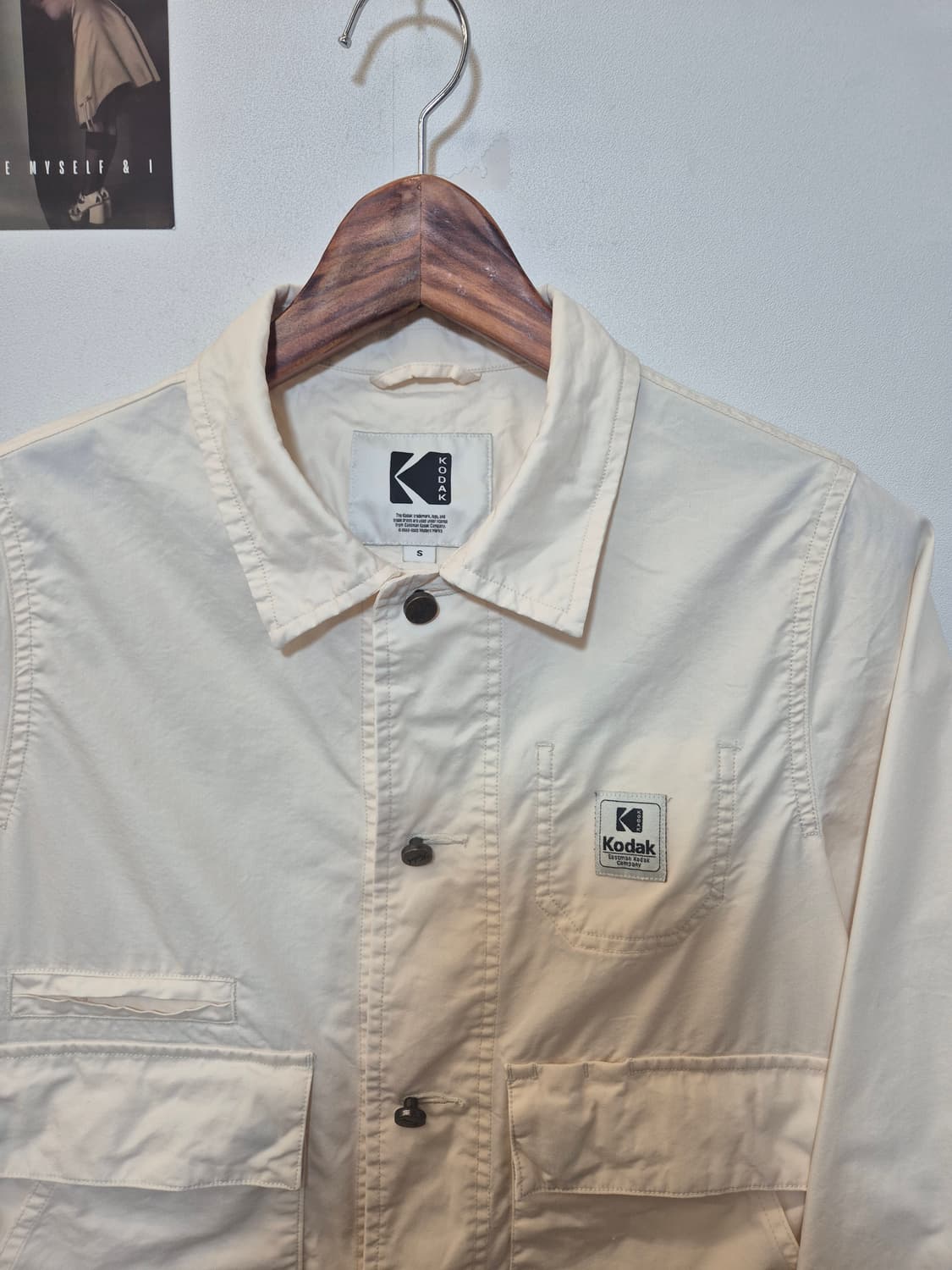 코닥의 베이지색 자켓  S
사이즈 상품이미지2