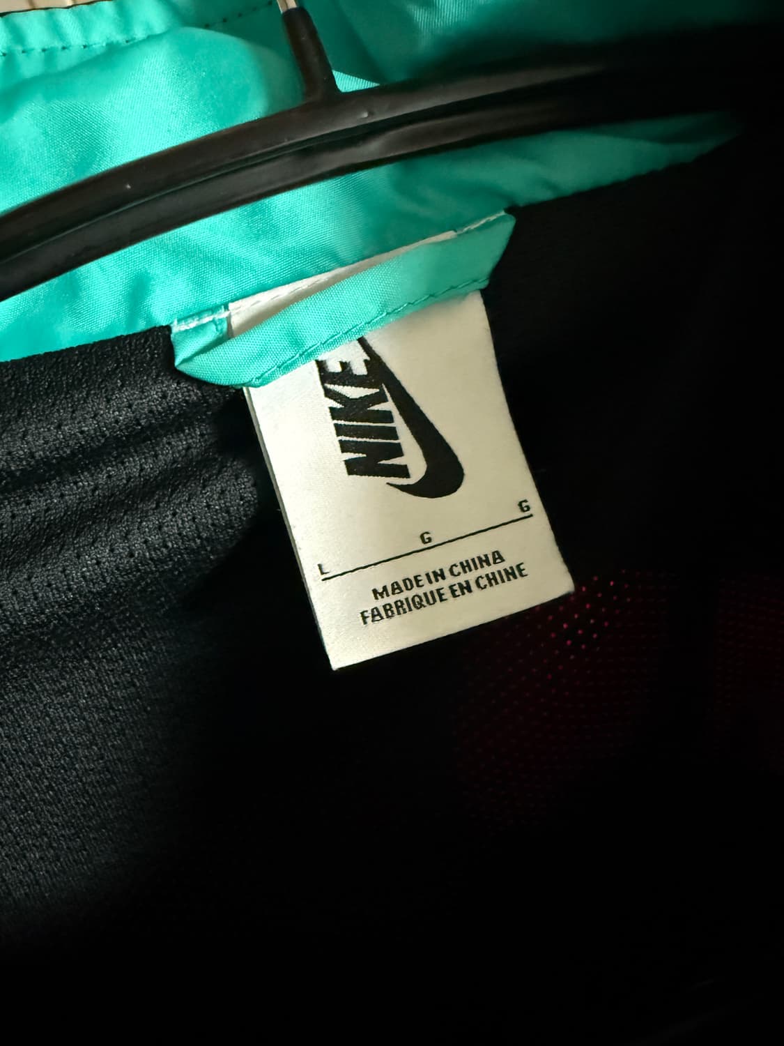 나이키 x 아트모스 트랙 자켓 블랙 L 상품이미지3