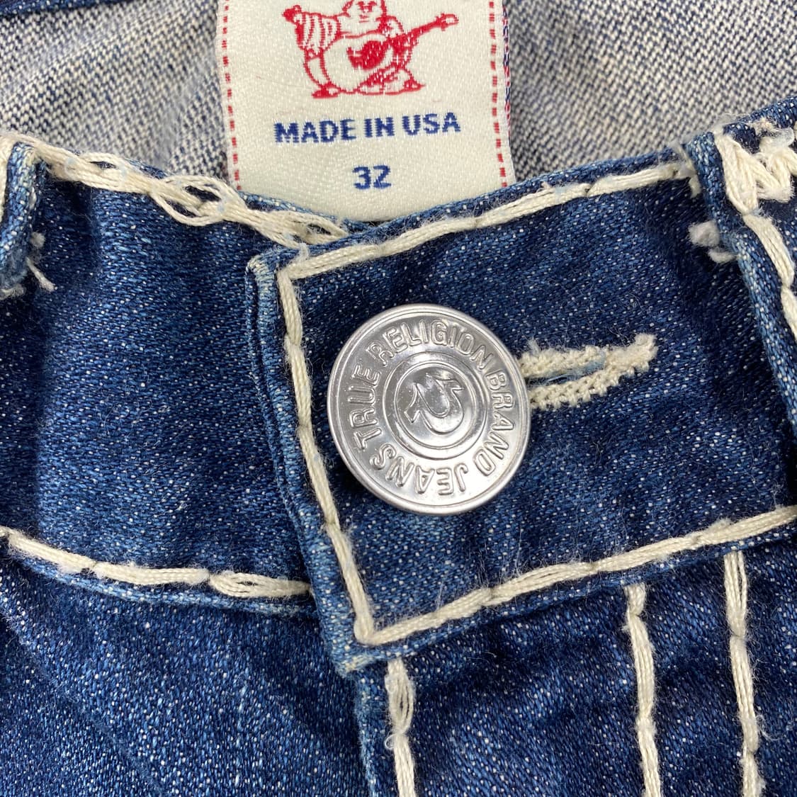 트루릴리전 스트레이트 스티치 데님 진 (33) 상품이미지7