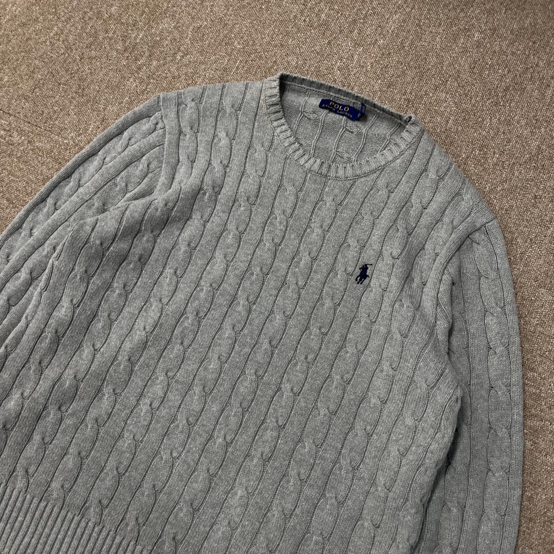 폴로 랄프로렌 꽈배기 니트 상품이미지3