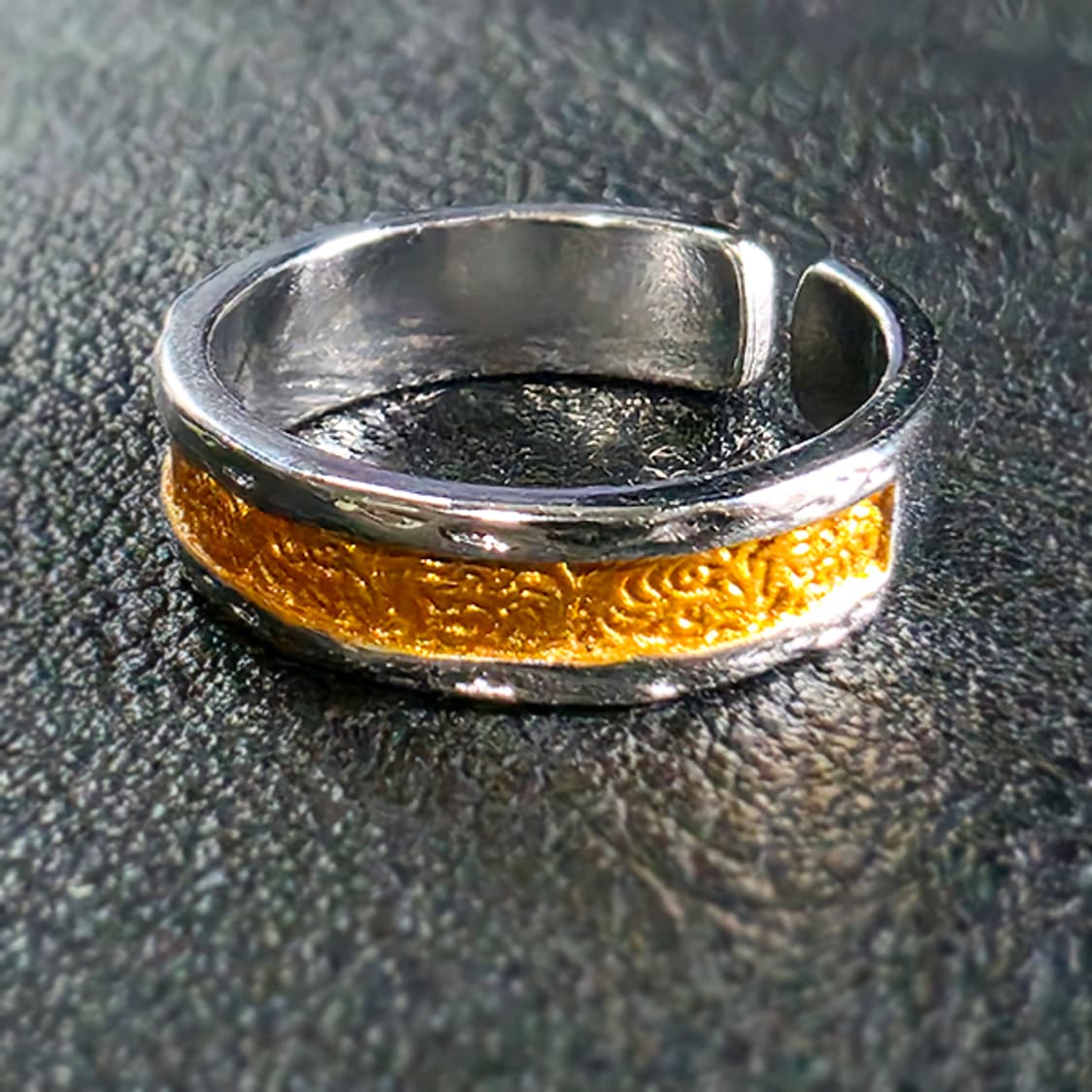 Velmor 실버 남자 엔틱 빈티지 명품 고대 문양 반지 상품이미지3