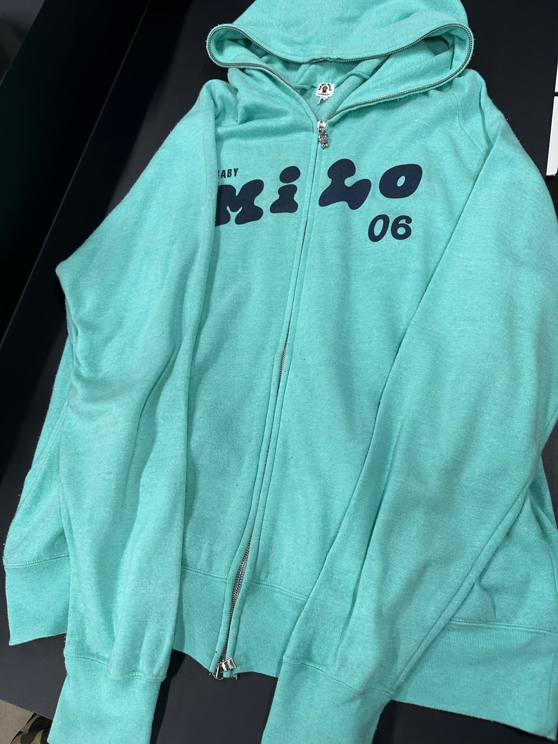 베이프 베이비 마일로 06s 풀 집업 후드 상품이미지5