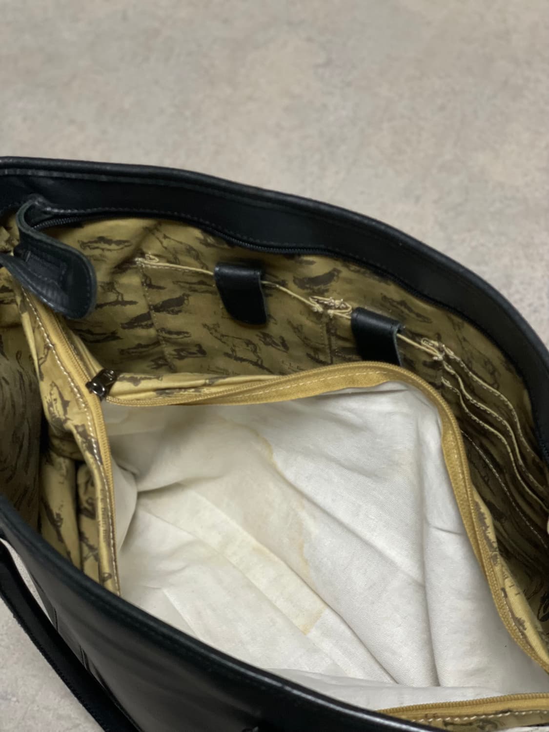 빈티지 엘엘빈 레더 토트백 보트 앤 토트 상품이미지8