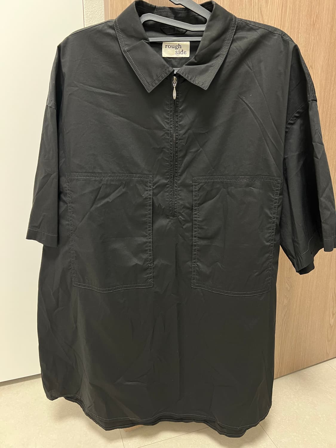 러프사이드 콘보이 하프셔츠 블랙 3사이즈 상품이미지2