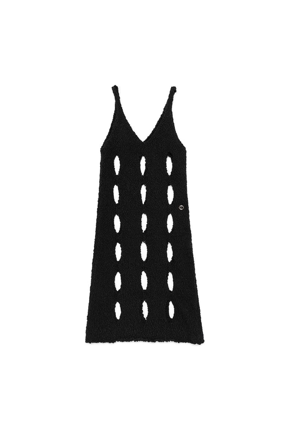 Current 커렌트 홀 니트 드레스 상품이미지1