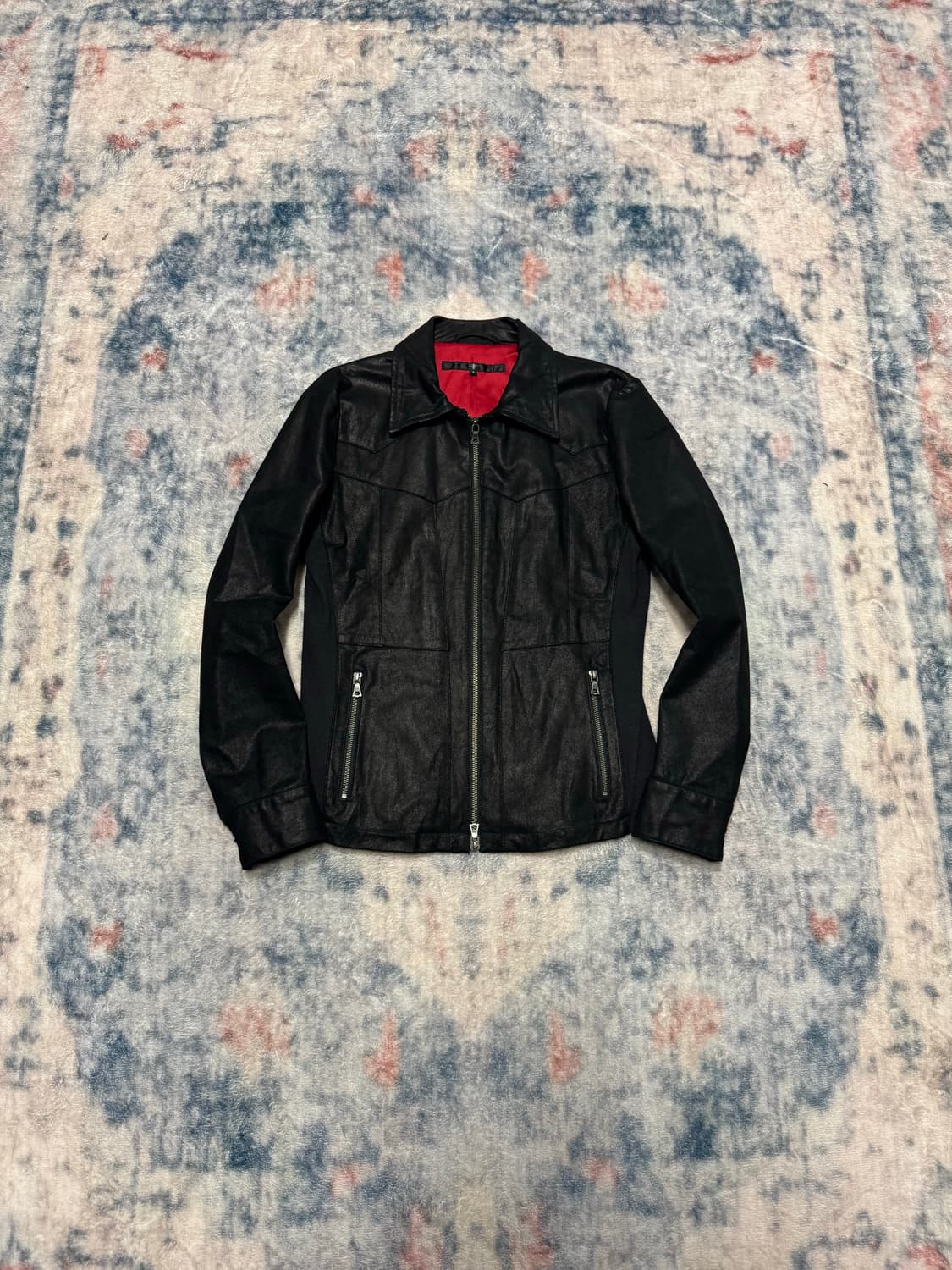 No.id 00s western leather jacket 상품이미지2