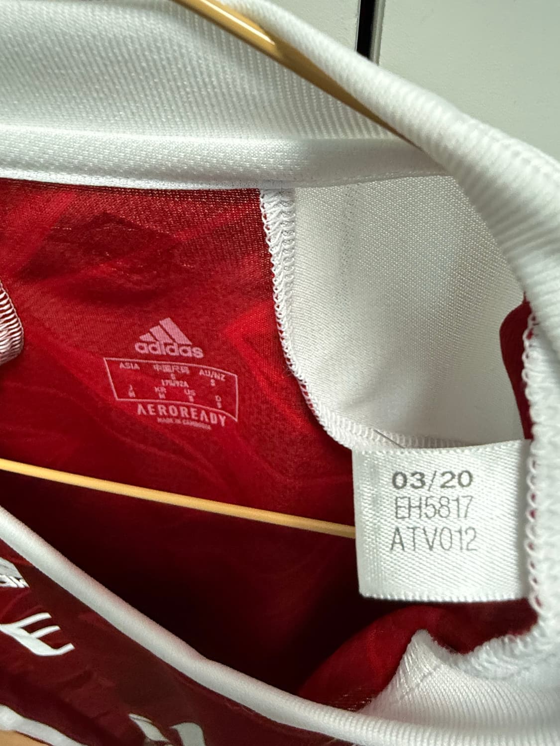 20-21 아스날 유니폼 상품이미지3