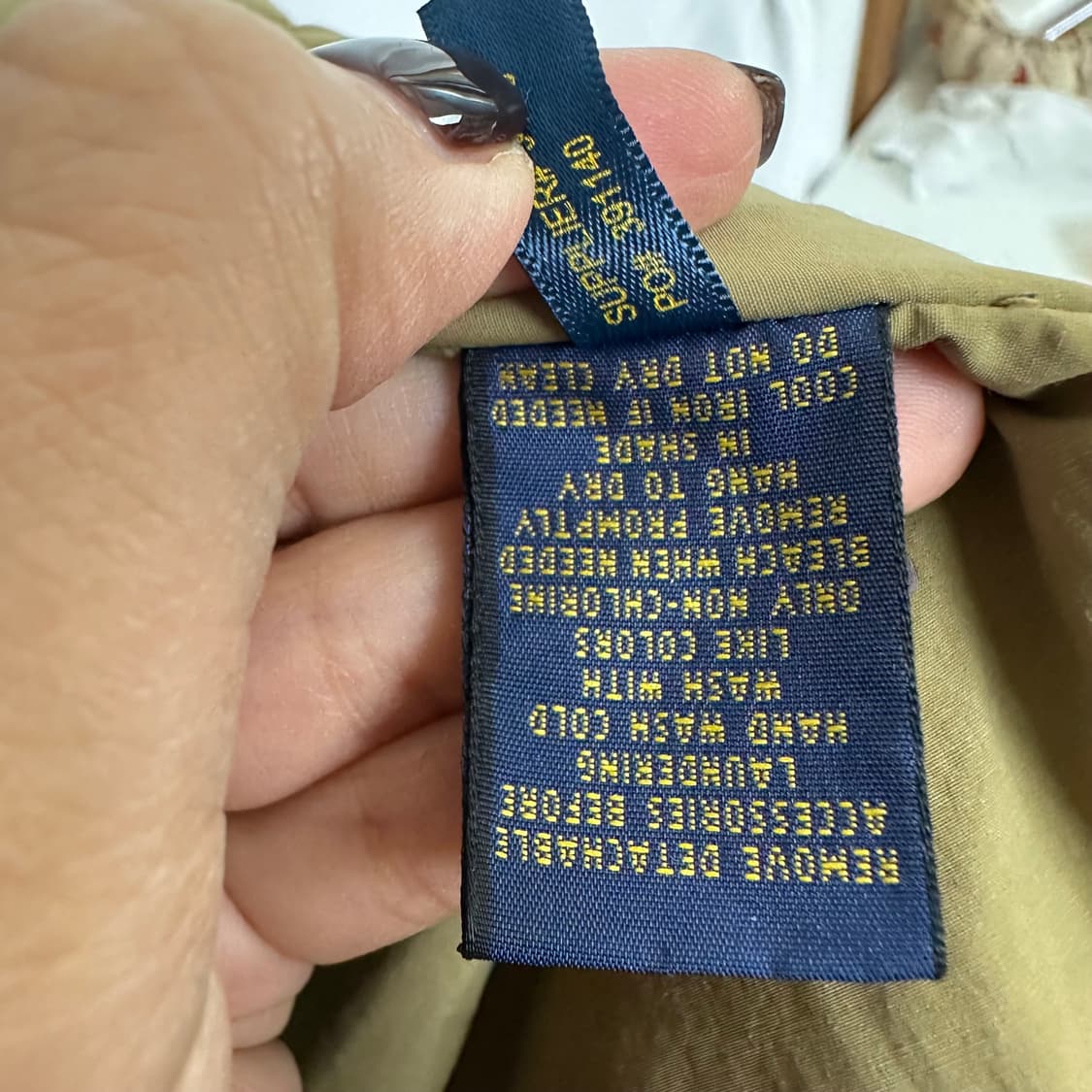   폴로랄프로렌 남자 패딩조끼 네이비 XL  WEI 상품이미지8