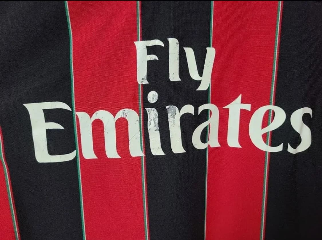 아디다스 12 13 AC밀란  올드레플 축구져지 상품이미지5