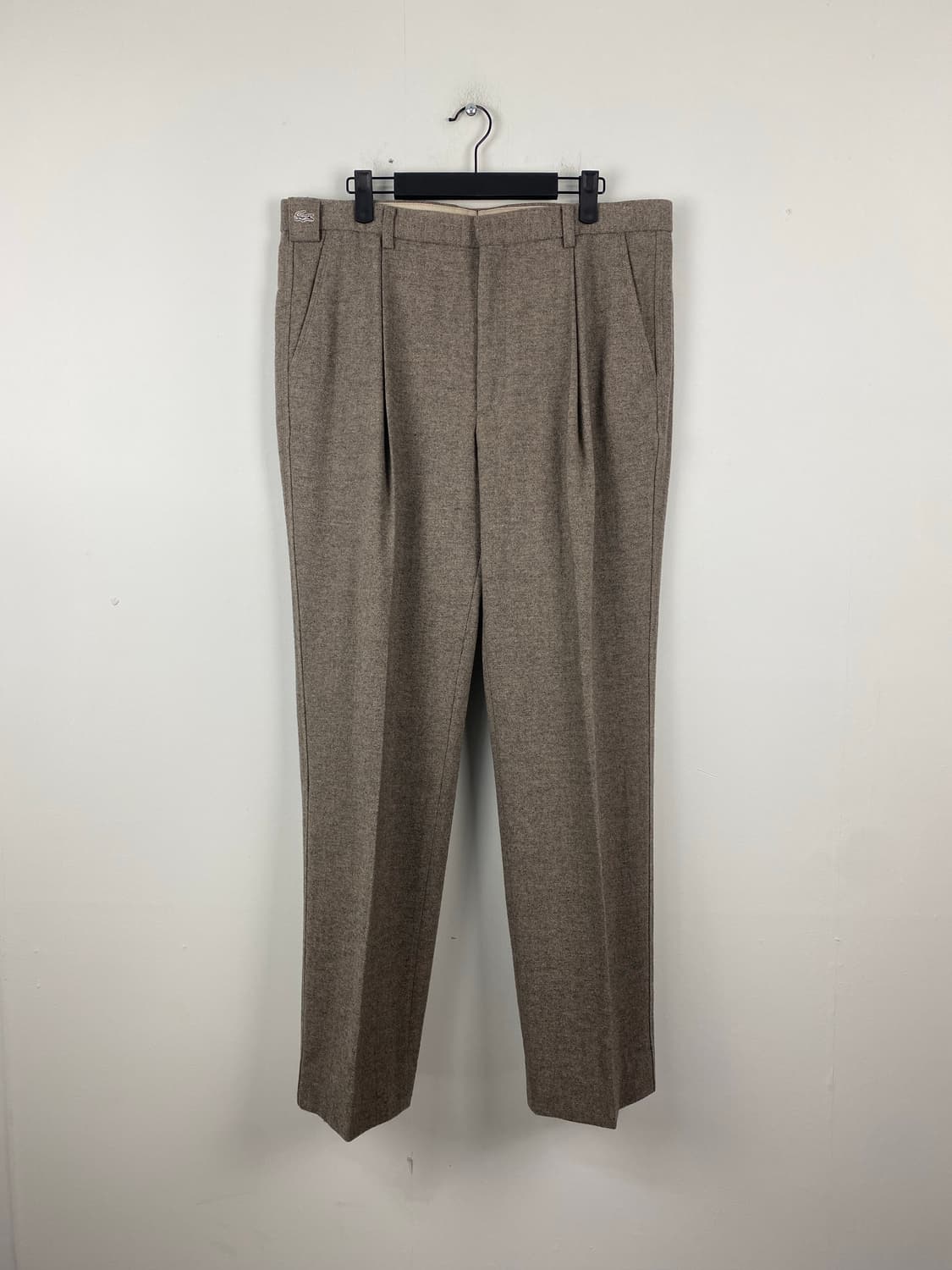 라코스테 울 팬츠 와이드 슬랙스 <485> 상품이미지1