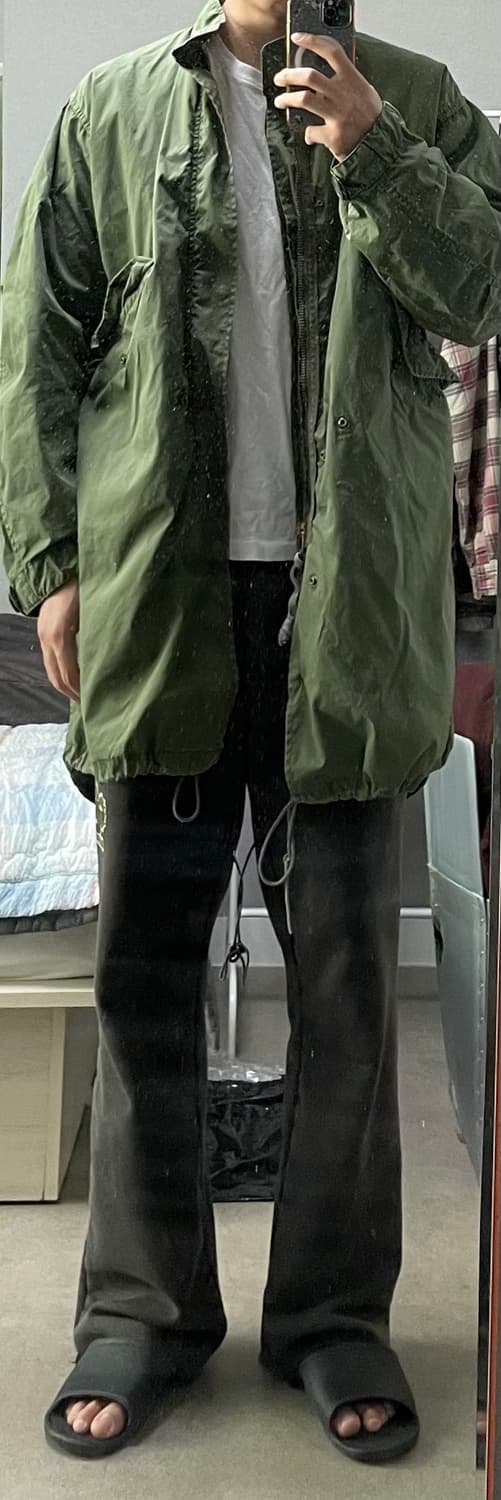 80s 오리지널 미군 m65 피쉬테일 라이너 포함 개파카 상품이미지9