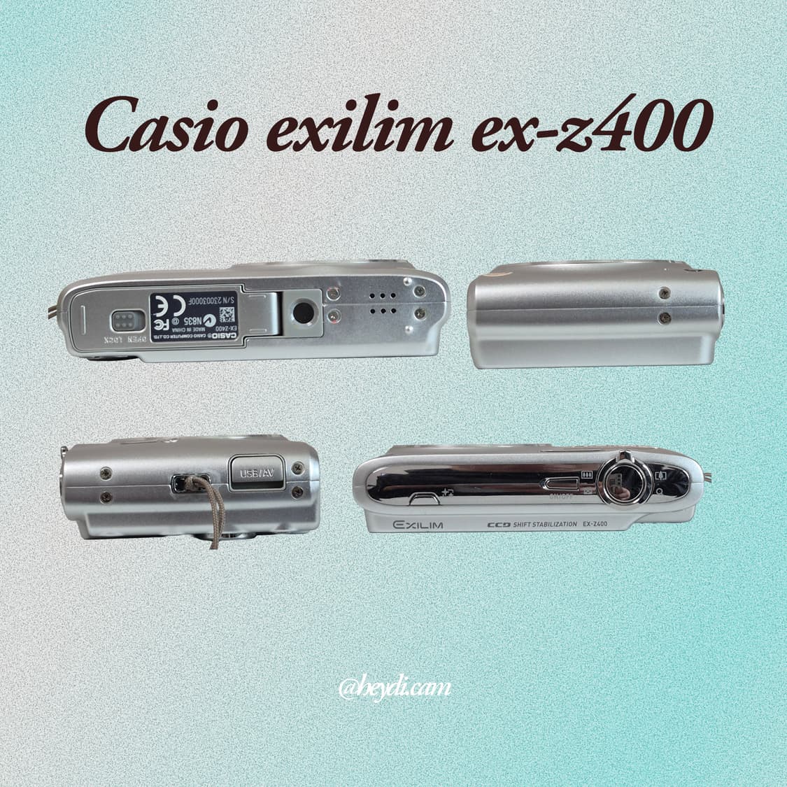 민트급 풀박) (태연) 카시오 엑슬림z400 상품이미지3