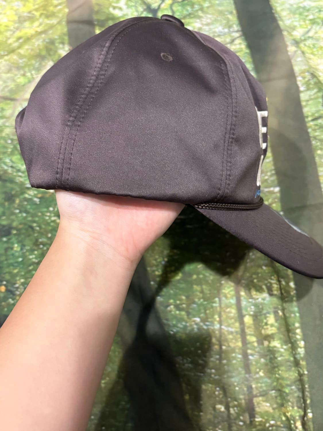 테켓 페리 세틴 캡 다크 브라운 상품이미지6