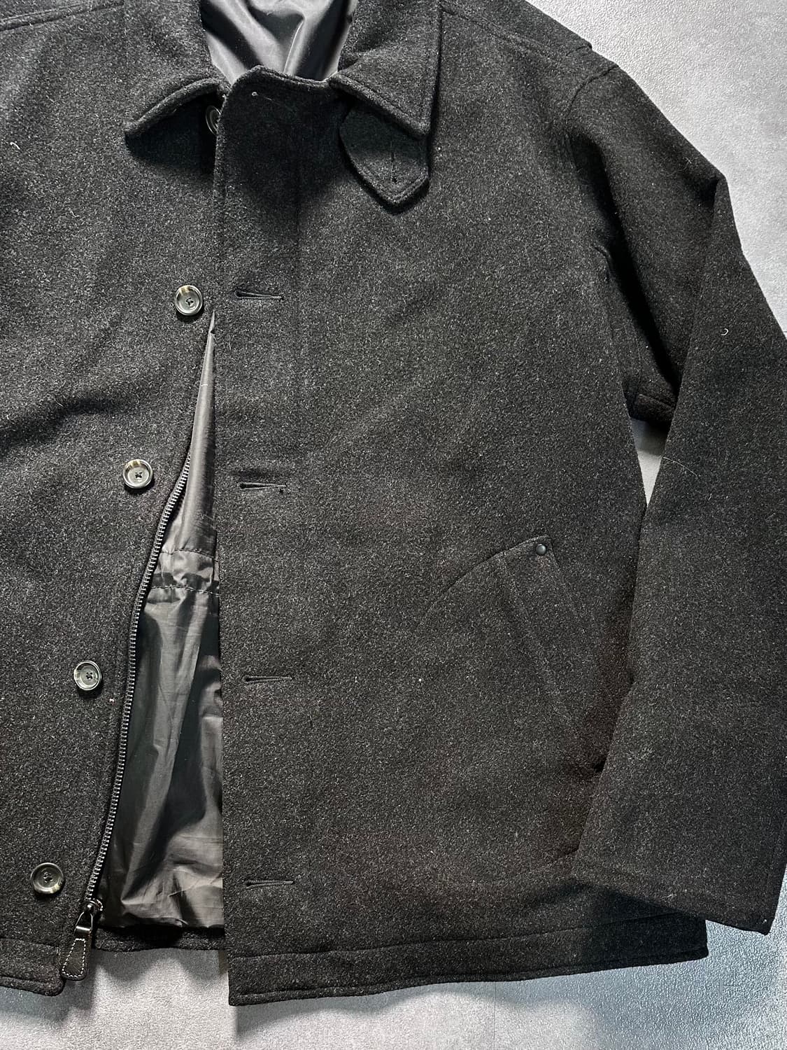 폴로 랄프로렌 챠콜 울 하프코트 (va.57) 상품이미지3