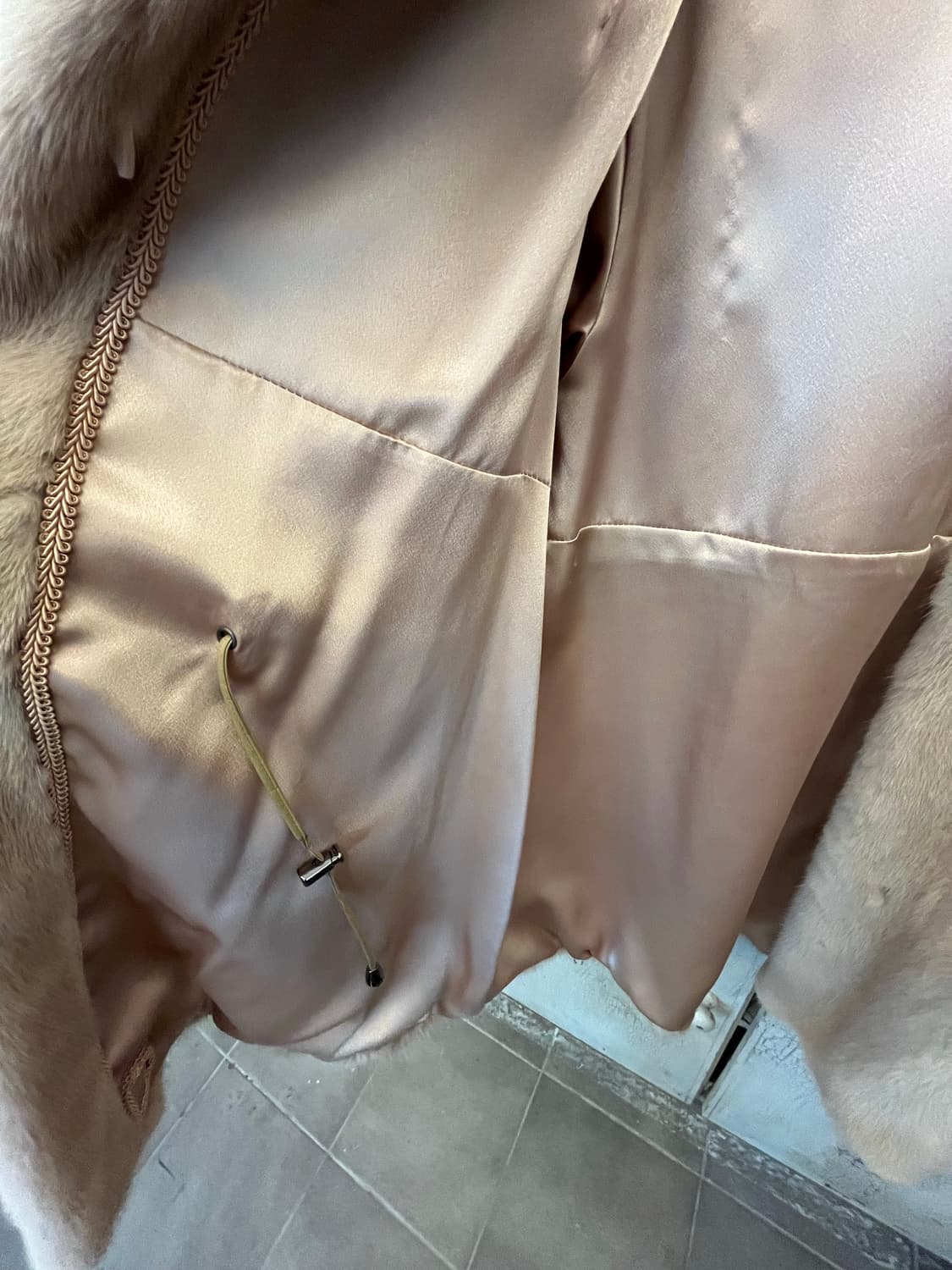 밍크 퍼프 소매 코트 상품이미지5