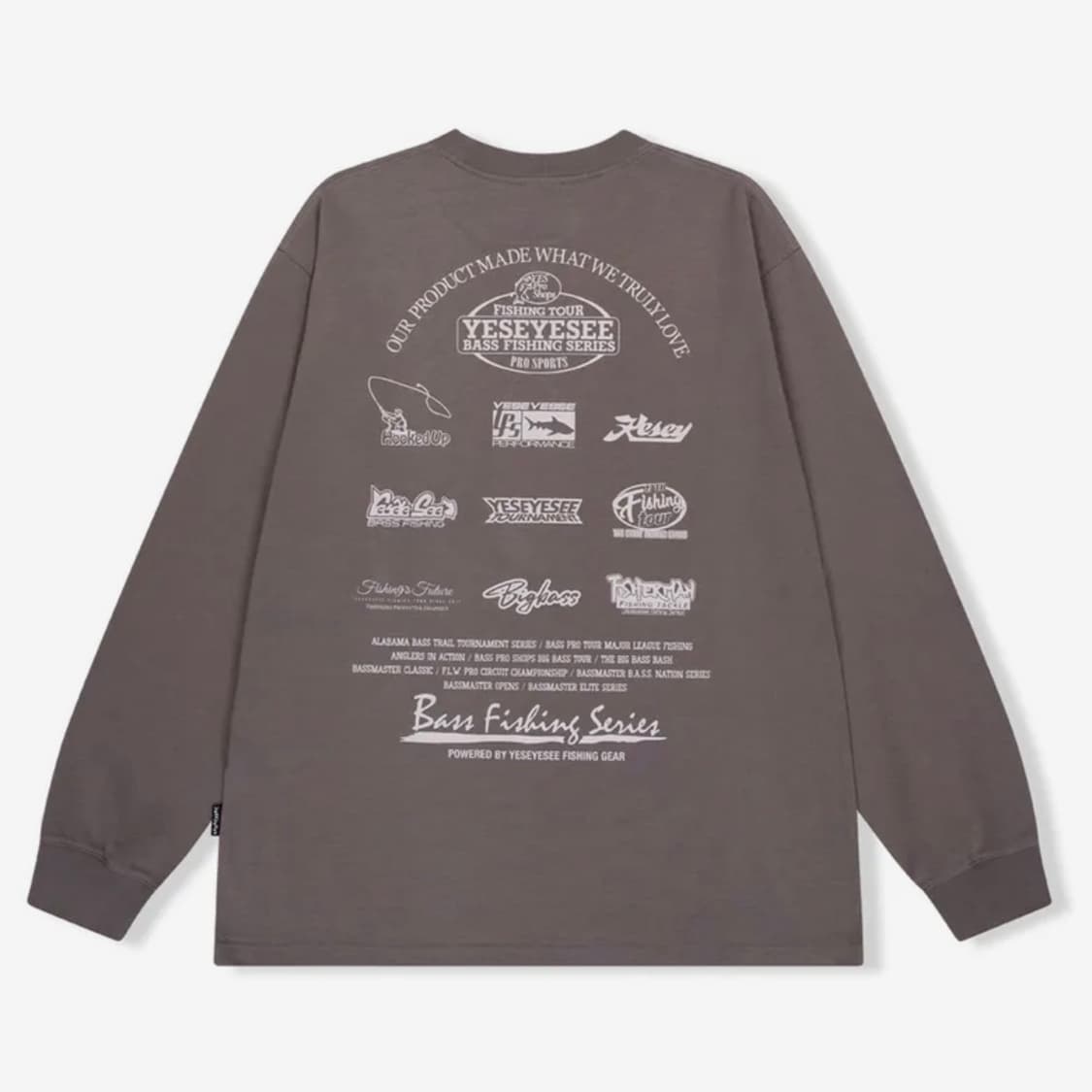 Yeseyesee Fishing Sponsors L/S Cocoa 상품이미지2