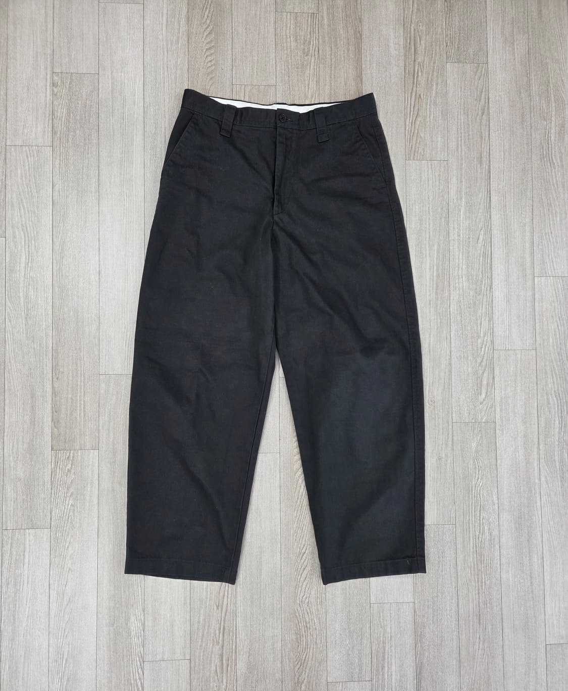 (새상품)유니클로U 와이드 치노 팬츠 08그레이 82(32) 480755 상품이미지2