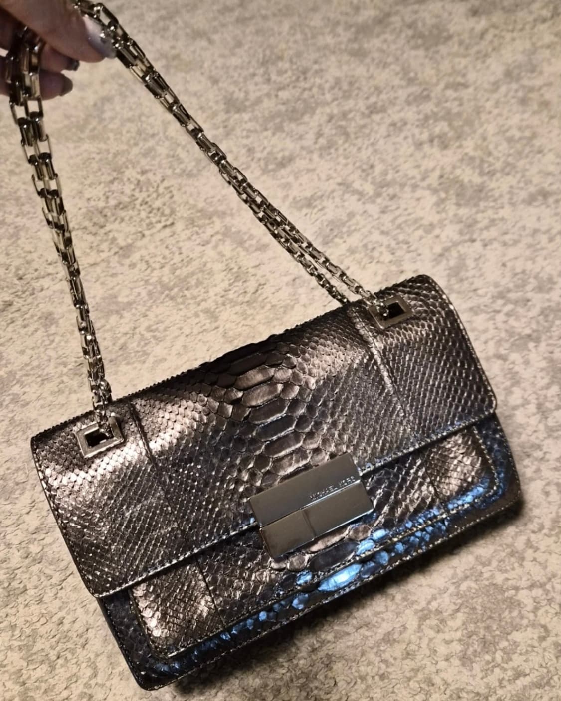 Michael kors 리얼 아나콘다 파이톤 "리미티드에디션 " 고가라인 상품이미지1