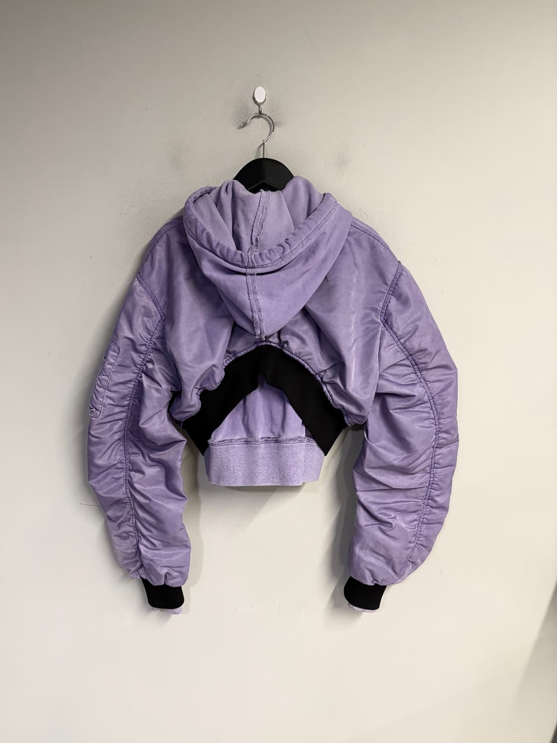 DIESEL violet hoodie bomber jakcet  상품이미지5