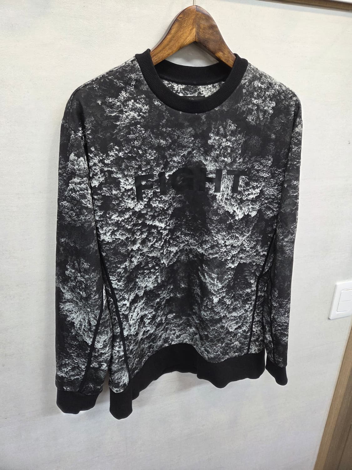 코오롱스포츠 숲 그래픽 레터링 맨투맨 m 상품이미지5