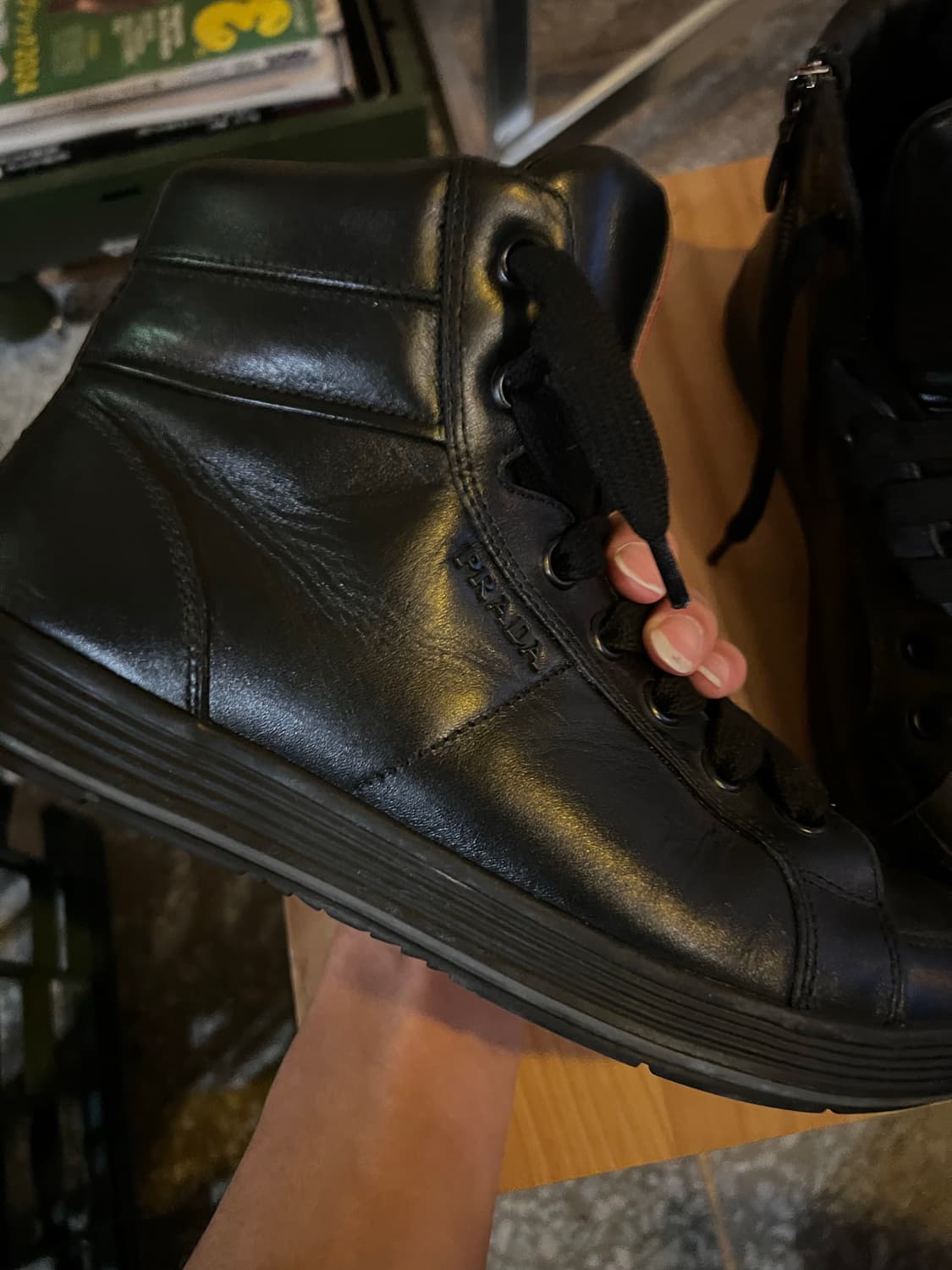 Prada sport 하이탑 상품이미지3