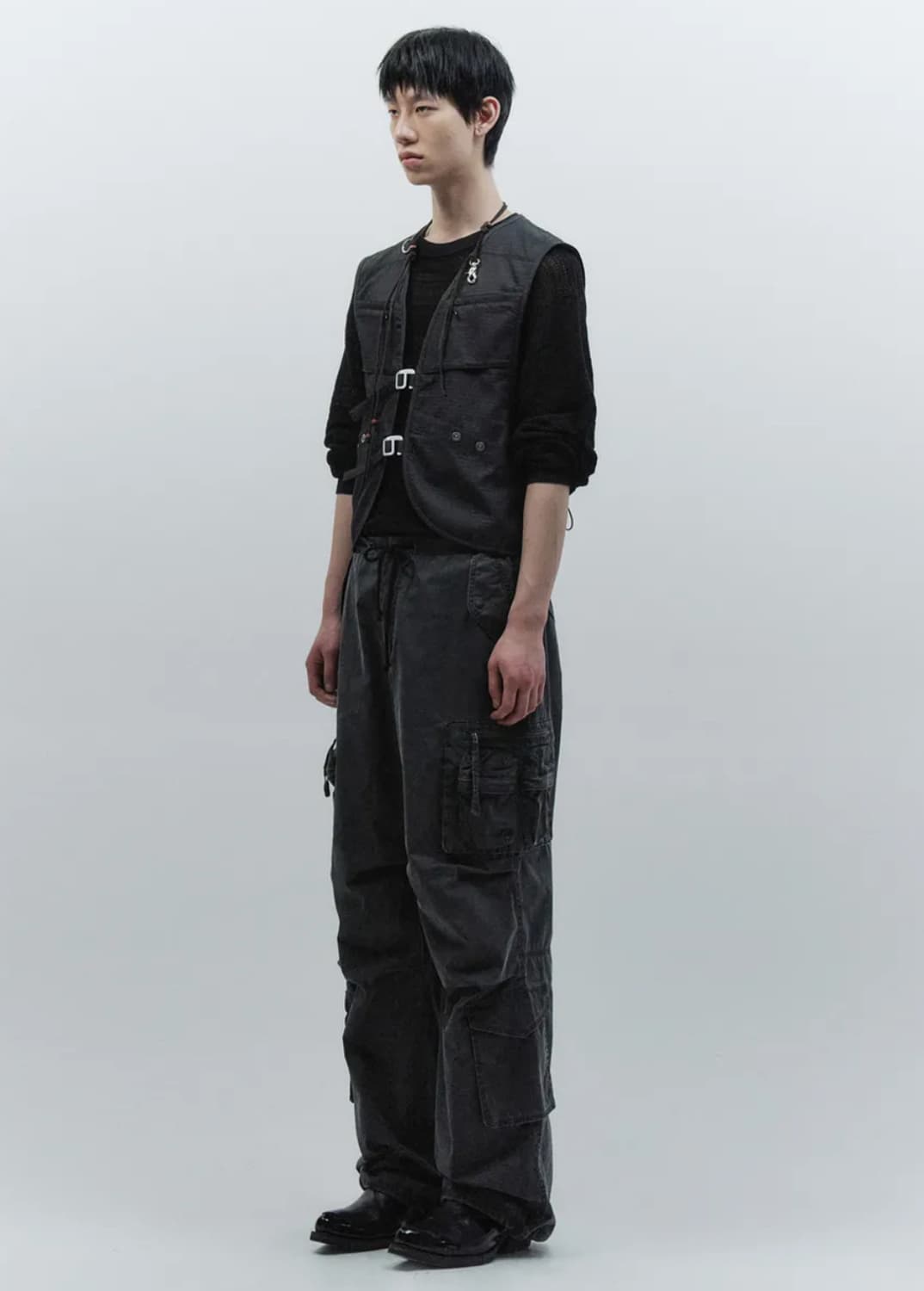 인사일런스 플리터 유틸리티 베스트 블랙  상품이미지3