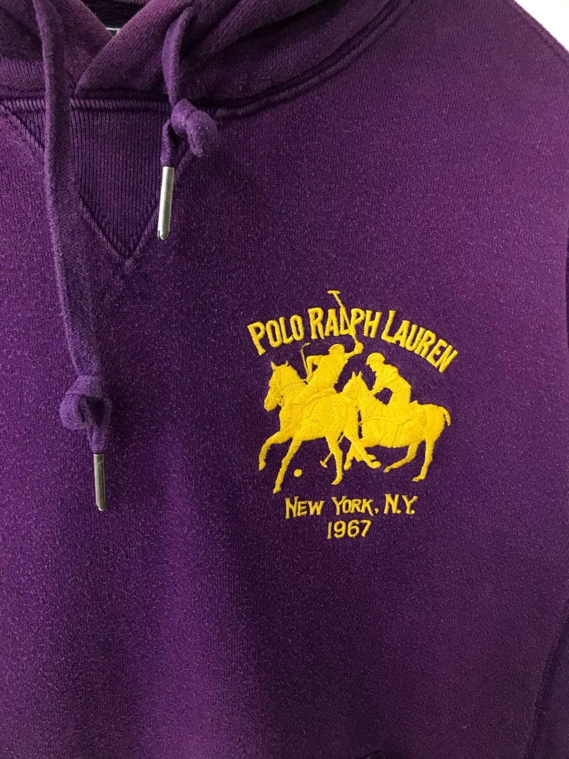 폴로 랄프로렌 빅포니 네이비 써멀 후드티 상품이미지4