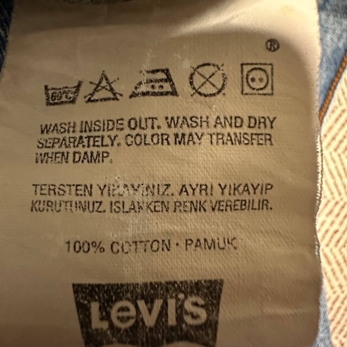 LEVI'S 70503 90's vintage denim jacket 상품이미지6