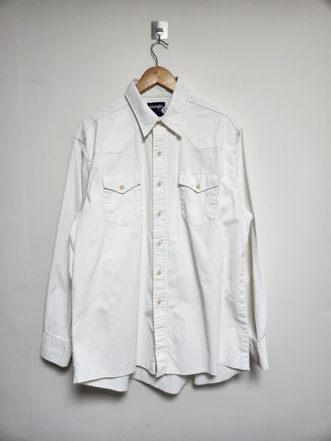 랭글러Wrangler 헤비코튼 웨스턴 셔츠 XL - S210 상품이미지1