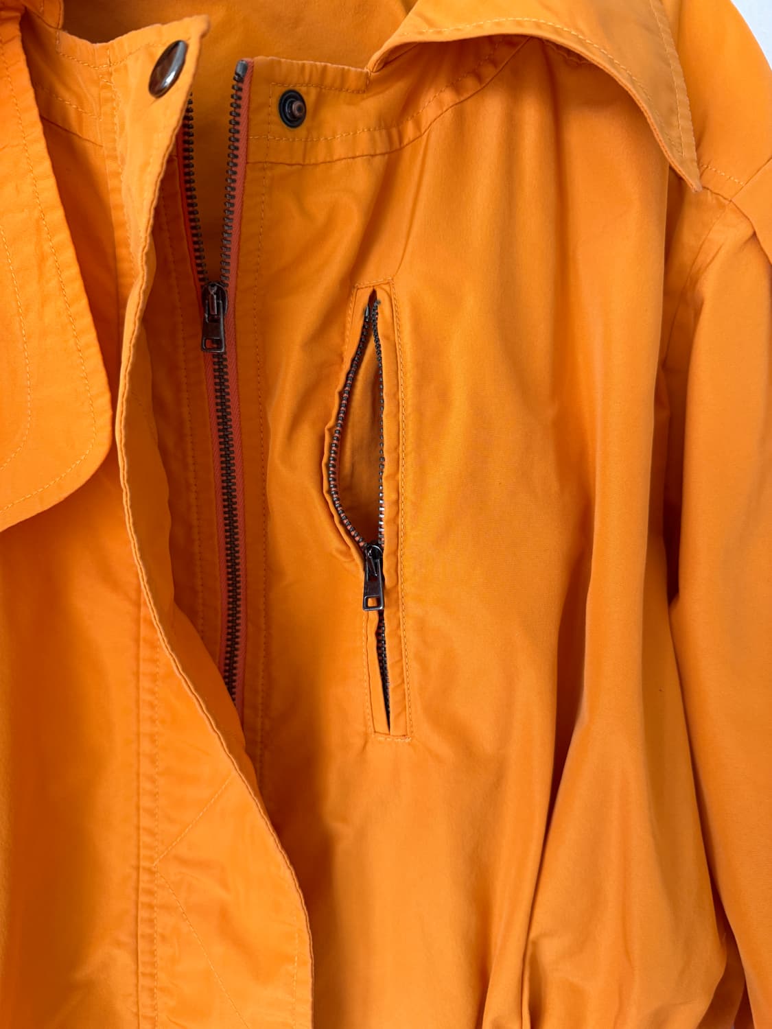 새상품 컨디션 Jil sander 오렌지 자켓 32사이즈made in I 상품이미지10