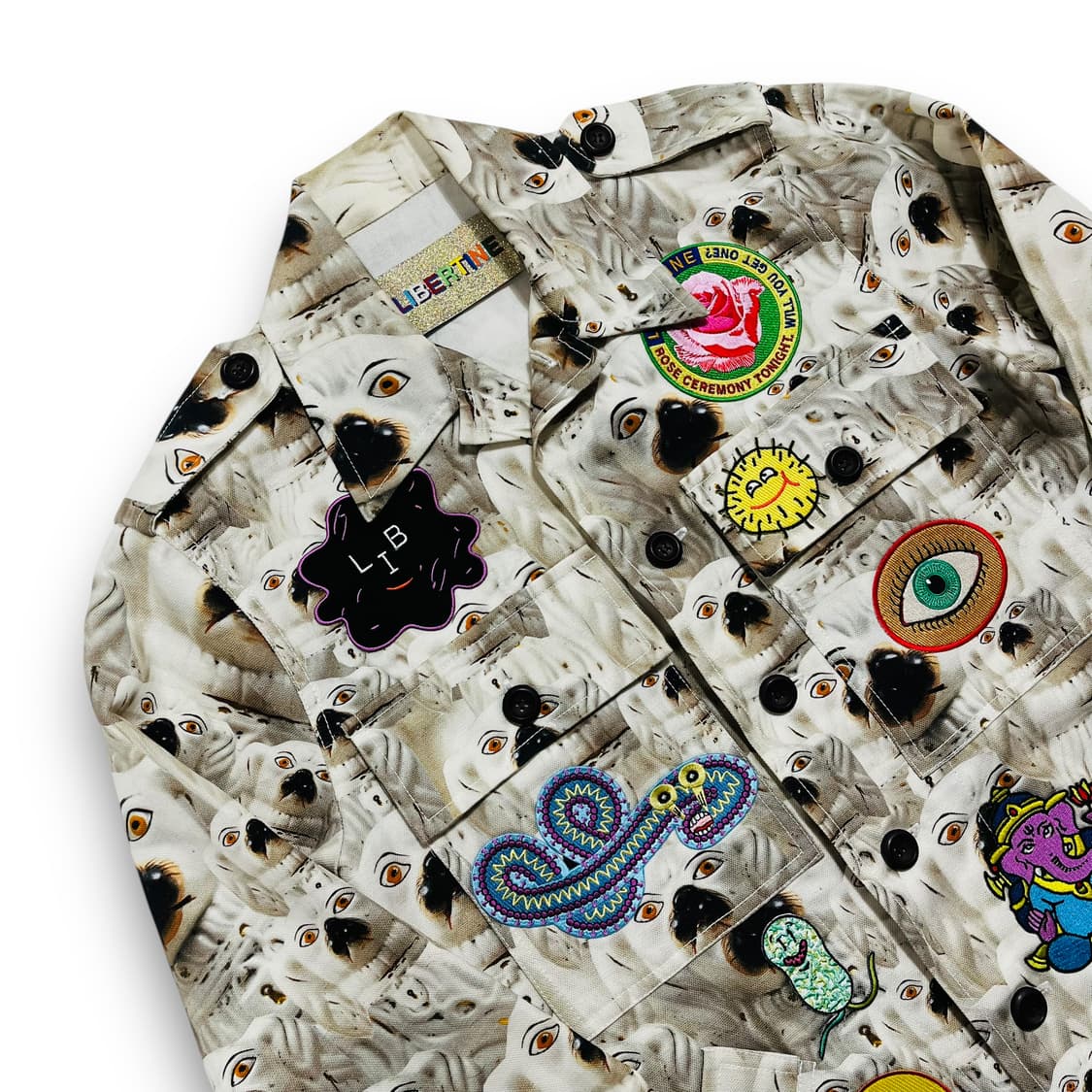 리버틴 2016s 도그 멀티 패치워크 필드 자켓 상품이미지2