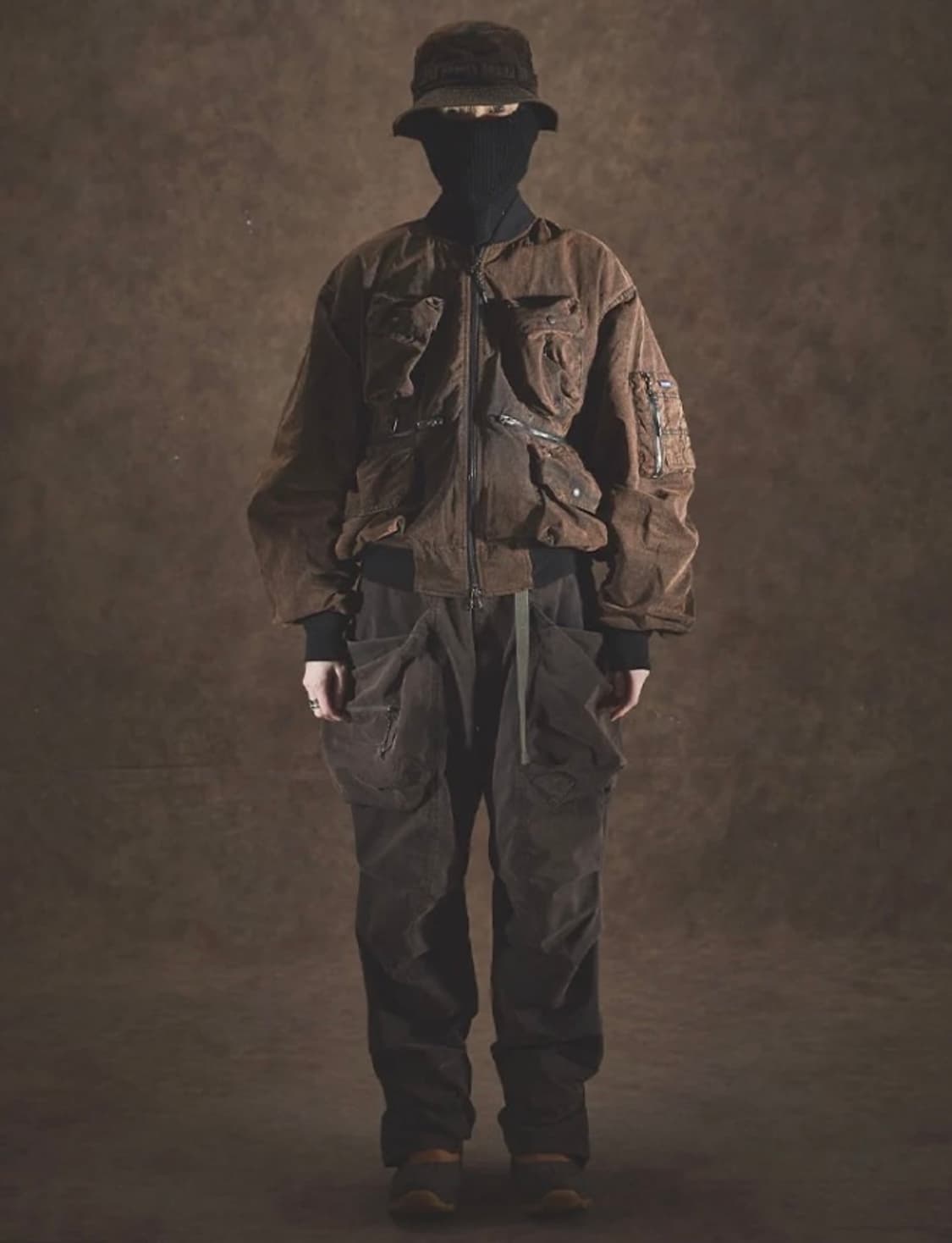 펜필드 멀티 포켓 유틸리티 플라이트 자켓 다크 브라운 L 상품이미지4