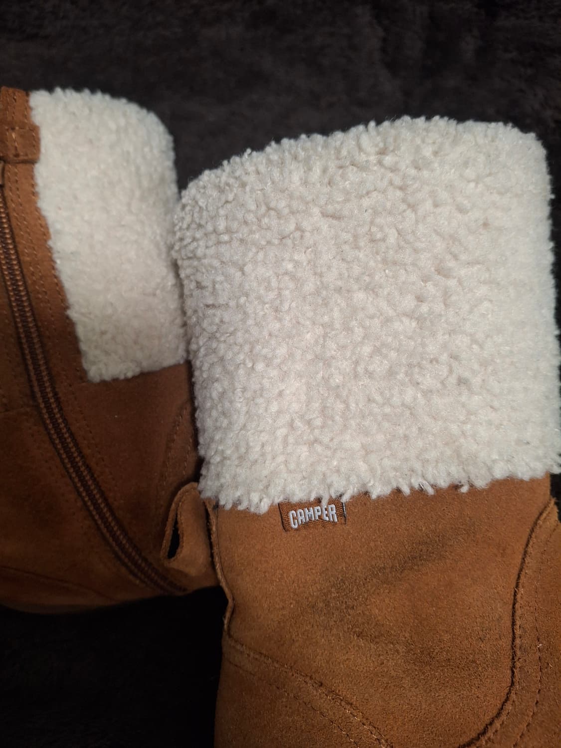 CAMPER 스웨이드 털부츠 상품이미지7